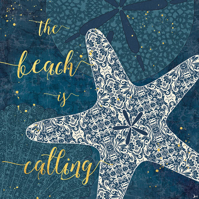 Coastal Lace II by Jess Aiken. SKU 22553a. Archival Giclee Fine art print for wall decor.