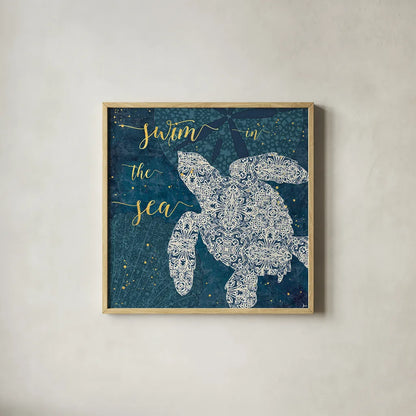 Coastal Lace VI by Jess Aiken. Shown in a natural wood glass frame for a timeless modern aesthetic. Available as an archival giclee rolled canvas, fine art paper, or poster print. SKU 22557a.