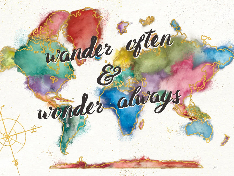 Colorful World I Crop by Jess Aiken