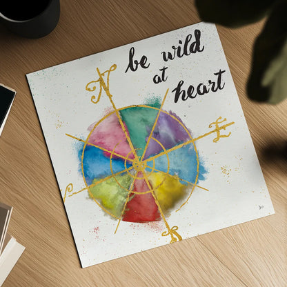 Colorful World III by Jess Aiken. Shown as a detailed flat fine art print, highlighting archival giclee quality. Available as an archival giclee rolled canvas, fine art paper, or poster print. SKU 28771a.