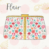 Fashion Blooms I by Jess Aiken. SKU 25997a. Archival Giclee Fine art print for wall decor.