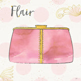 Fashion Blooms II Pink by Jess Aiken. SKU 45814a. Archival Giclee Fine art print for wall decor.