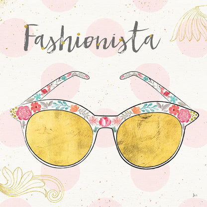 Fashion Blooms IV by Jess Aiken. SKU 26000a. Archival Giclee Fine art print for wall decor.