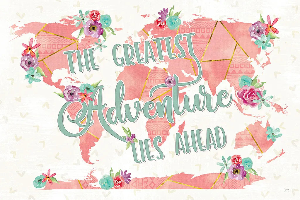 Floral Aspect II by Jess Aiken. SKU 37861i. Archival Giclee Fine art print for wall decor.