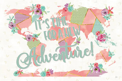 Floral Aspect II Color by Jess Aiken. SKU 39357i. Archival Giclee Fine art print for wall decor.