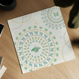 Flutterby Blooms VIII by Jess Aiken. Shown as a detailed flat fine art print, highlighting archival giclee quality. Available as an archival giclee rolled canvas, fine art paper, or poster print. SKU 26052a.