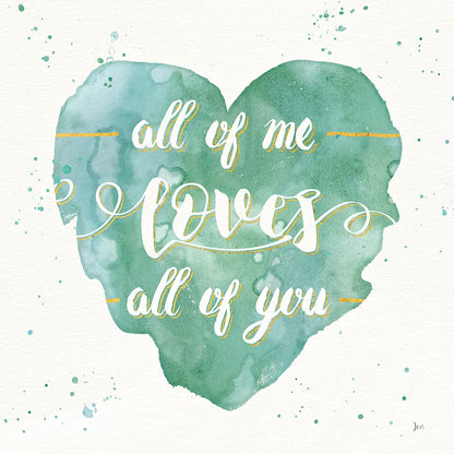 Happy Hearts I by Jess Aiken. SKU 31376a. Archival Giclee Fine art print for wall decor.