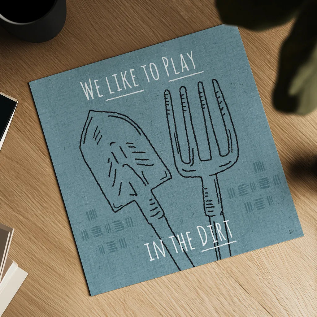 Home Grown II by Jess Aiken. Shown as a detailed flat fine art print, highlighting archival giclee quality. Available as an archival giclee rolled canvas, fine art paper, or poster print. SKU 71542a.