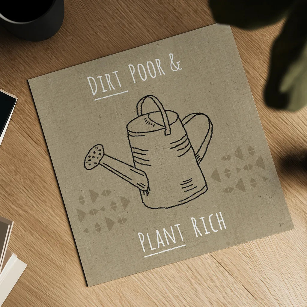 Home Grown IV by Jess Aiken. Shown as a detailed flat fine art print, highlighting archival giclee quality. Available as an archival giclee rolled canvas, fine art paper, or poster print. SKU 71544a.