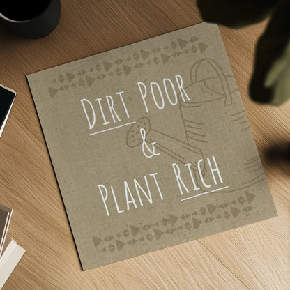 Homegrown VIII Sq by Jess Aiken. Shown as a detailed flat fine art print, highlighting archival giclee quality. Available as an archival giclee rolled canvas, fine art paper, or poster print. SKU 76145a.