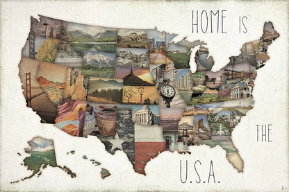 InstaStates IX by Jess Aiken. SKU 21791i. Archival Giclee Fine art print for wall decor.