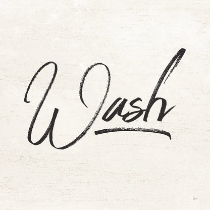 Laundry Script I by Jess Aiken. SKU 66269a. Archival Giclee Fine art print for wall decor.