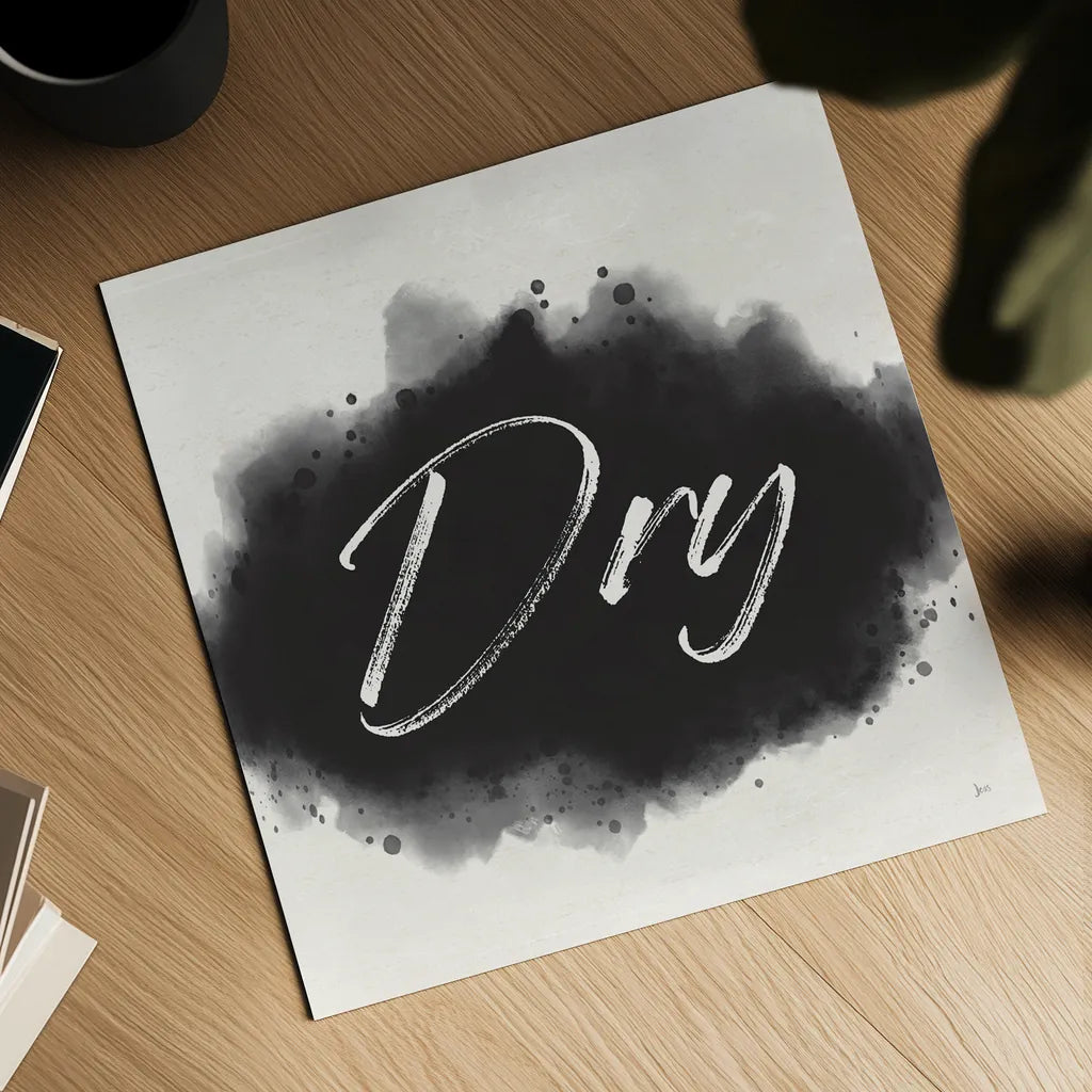 Laundry Splash II by Jess Aiken. Shown as a detailed flat fine art print, highlighting archival giclee quality. Available as an archival giclee rolled canvas, fine art paper, or poster print. SKU 66267a.