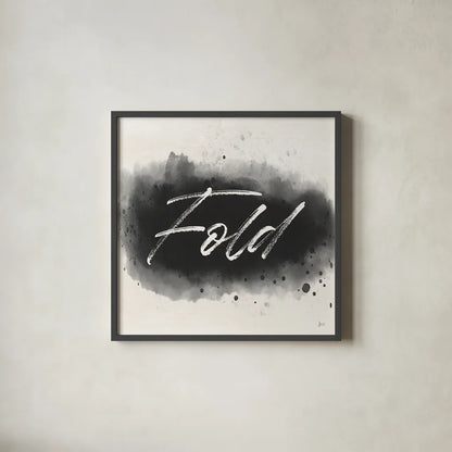 Laundry Splash III by Jess Aiken. Shown in a sleek black glass frame for a contemporary gallery look. Available as an archival giclee rolled canvas, fine art paper, or poster print. SKU 66268a.