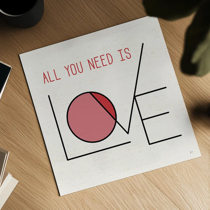 Love Letters I by Jess Aiken. Shown as a detailed flat fine art print, highlighting archival giclee quality. Available as an archival giclee rolled canvas, fine art paper, or poster print. SKU 69549a.