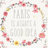 Paris Blooms IV by Jess Aiken. SKU 24130a. Archival Giclee Fine art print for wall decor.