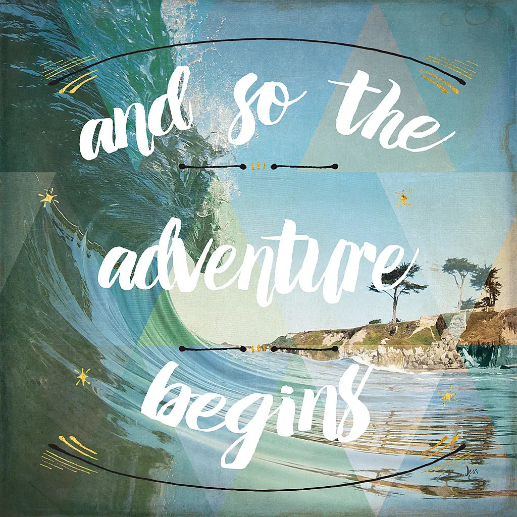 Sea View II by Jess Aiken. SKU 29907a. Archival Giclee Fine art print for wall decor.