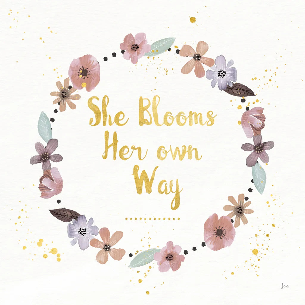 Simply Amazing I Bloom by Jess Aiken. SKU 49911a. Archival Giclee Fine art print for wall decor.