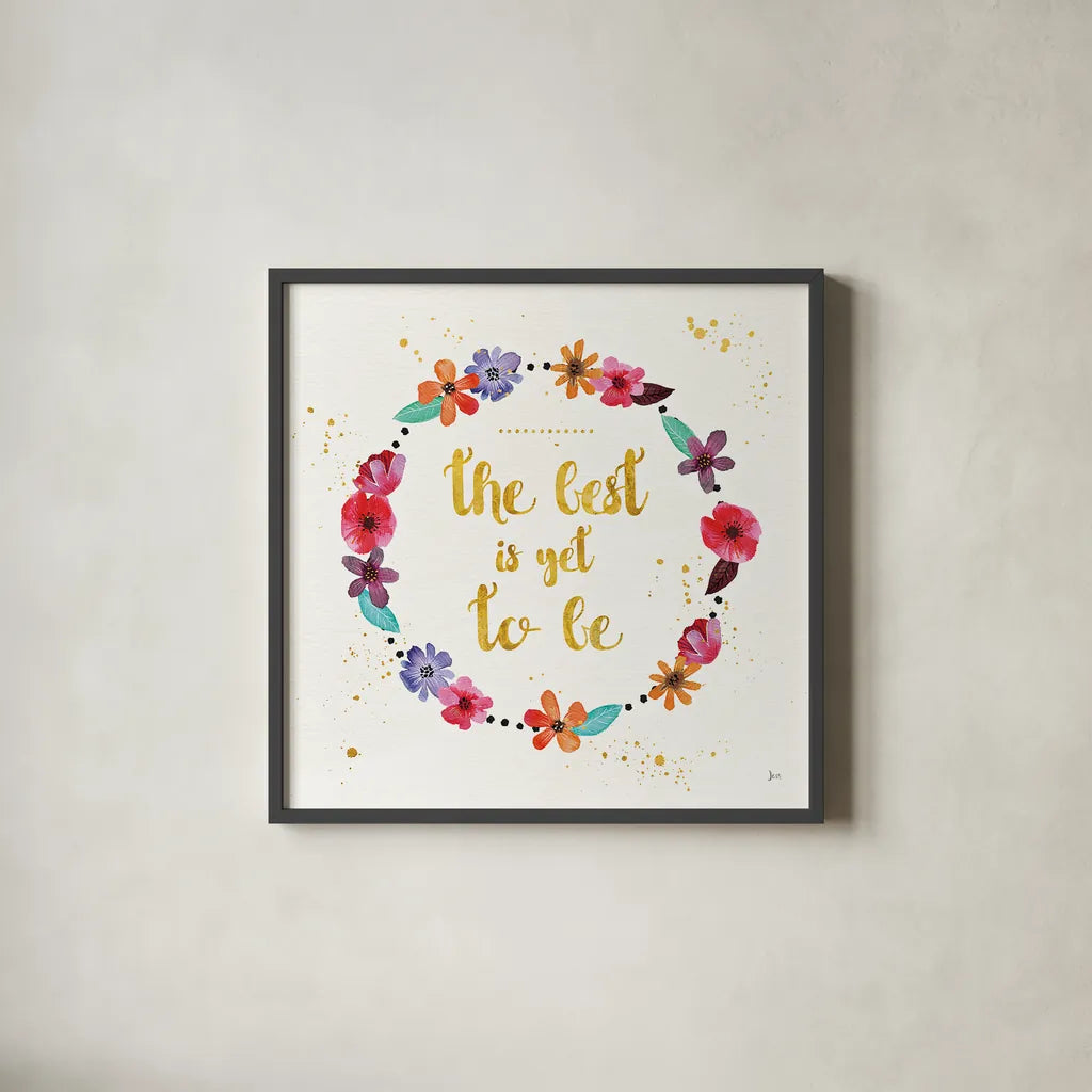 Simply Amazing II by Jess Aiken. Shown in a sleek black glass frame for a contemporary gallery look. Available as an archival giclee rolled canvas, fine art paper, or poster print. SKU 33447a.