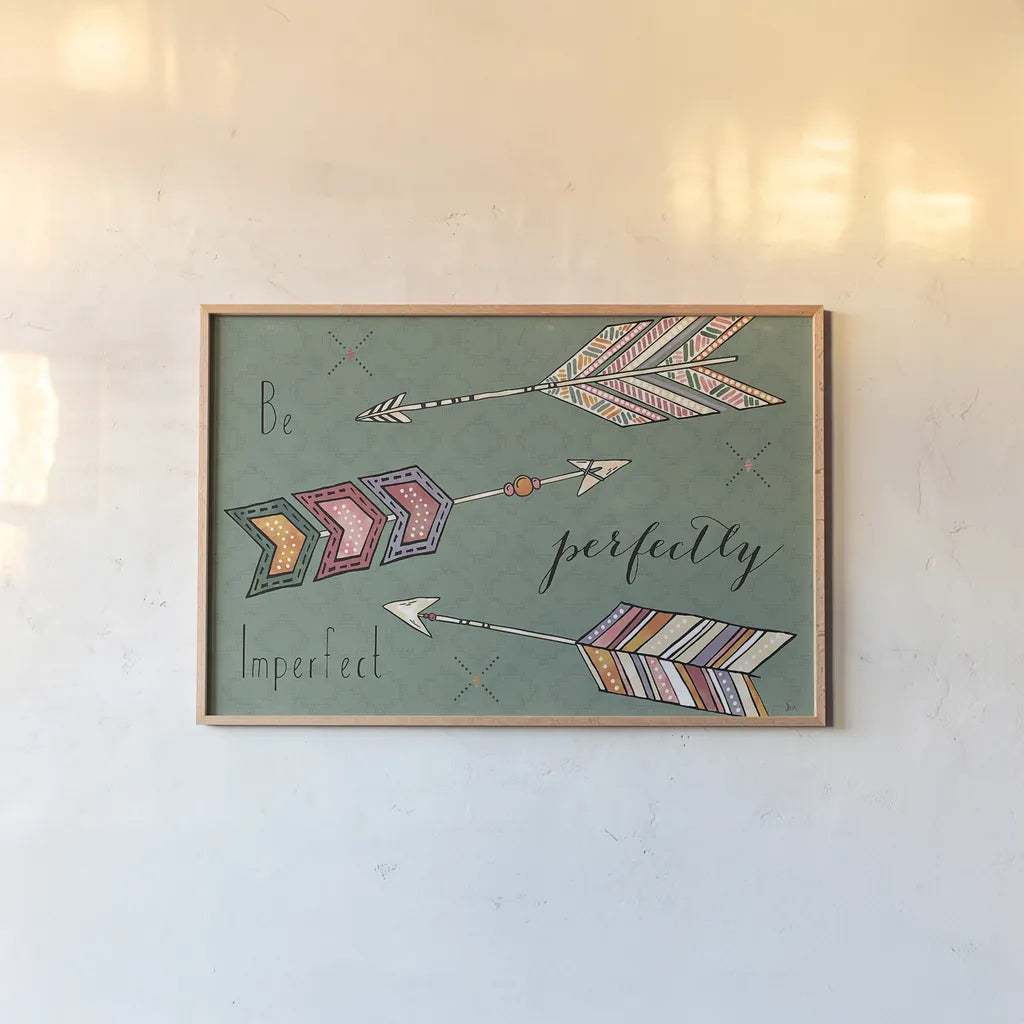 Spectrum I Dark by Jess Aiken. shown as a paper print in a natural frame. Available as a archival giclee rolled canvas, fine art paper, or poster print. SKU 42796i.