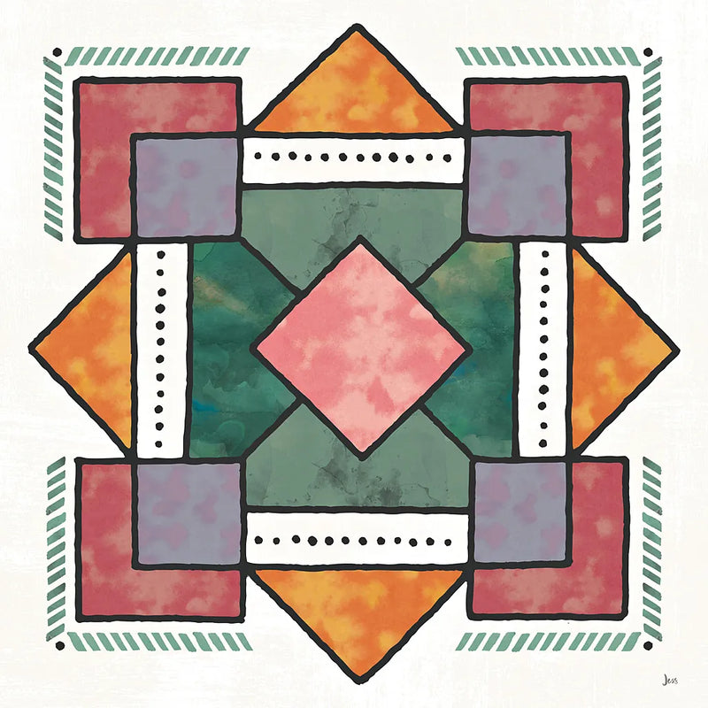 Spectrum VII by Jess Aiken. SKU 42795a. Archival Giclee Fine art print for wall decor.