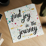 Think Happy I by Jess Aiken. Shown as a detailed flat fine art print, highlighting archival giclee quality. Available as an archival giclee rolled canvas, fine art paper, or poster print. SKU 31374a.