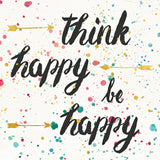 Think Happy II by Jess Aiken. SKU 31375a. Archival Giclee Fine art print for wall decor.