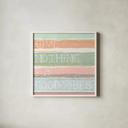 Thoughtful Strokes I Pastel by Jess Aiken. Shown in a crisp white glass frame for a clean and minimalist style. Available as an archival giclee rolled canvas, fine art paper, or poster print. SKU 31343a.