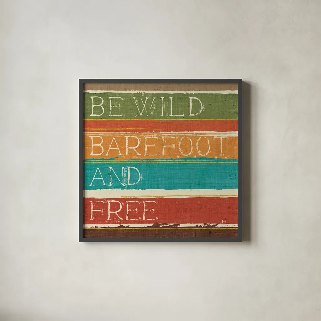 Thoughtful Strokes II by Jess Aiken. Shown in a sleek black glass frame for a contemporary gallery look. Available as an archival giclee rolled canvas, fine art paper, or poster print. SKU 31344a.