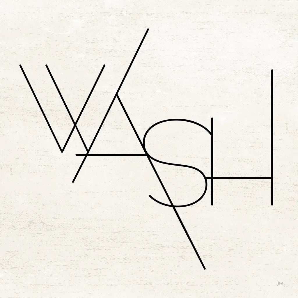 Wash Dry Fold I by Jess Aiken. SKU 66272a. Archival Giclee Fine art print for wall decor.