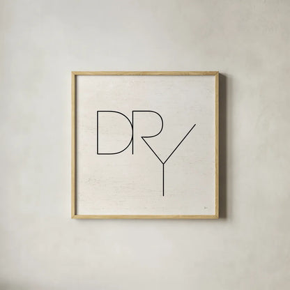 Wash Dry Fold II by Jess Aiken. Shown in a natural wood glass frame for a timeless modern aesthetic. Available as an archival giclee rolled canvas, fine art paper, or poster print. SKU 66273a.