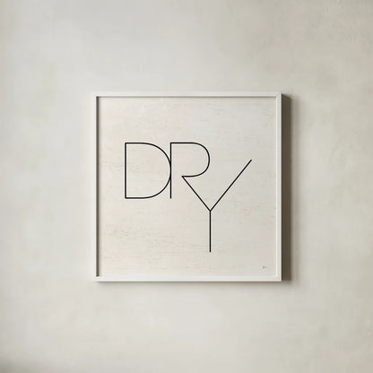 Wash Dry Fold II by Jess Aiken. Shown in a crisp white glass frame for a clean and minimalist style. Available as an archival giclee rolled canvas, fine art paper, or poster print. SKU 66273a.