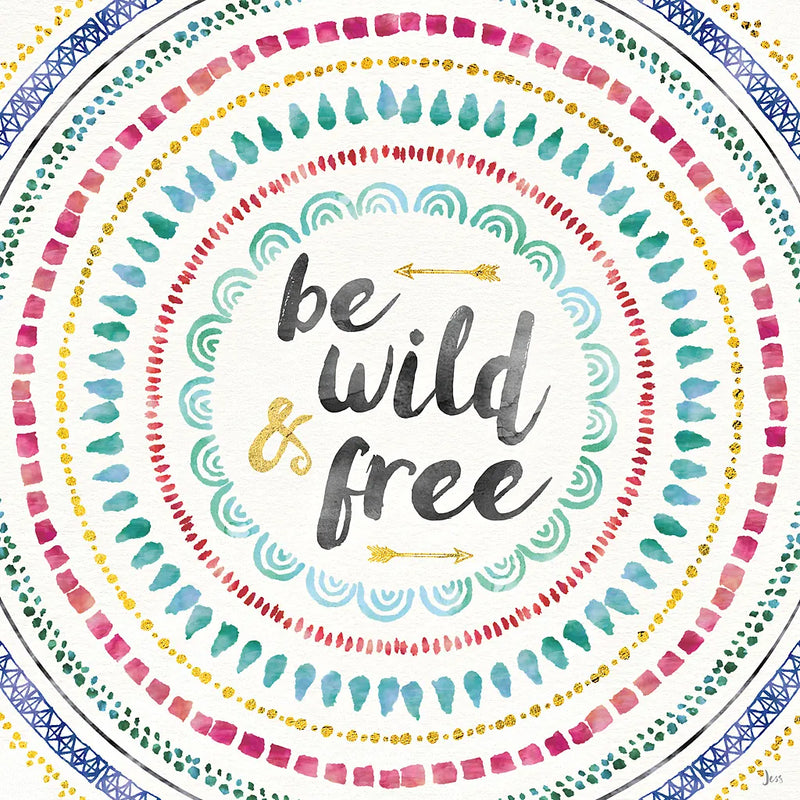 Wild and Free I by Jess Aiken. SKU 28798a. Archival Giclee Fine art print for wall decor.