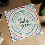 Wild and Free I by Jess Aiken. Shown as a detailed flat fine art print, highlighting archival giclee quality. Available as an archival giclee rolled canvas, fine art paper, or poster print. SKU 28798a.