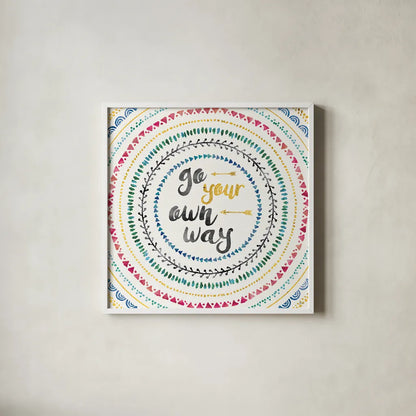 Wild and Free II by Jess Aiken. Shown in a crisp white glass frame for a clean and minimalist style. Available as an archival giclee rolled canvas, fine art paper, or poster print. SKU 28799a.