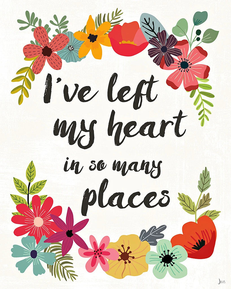 Words and Petals II by Jess Aiken