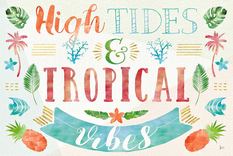Words of Paradise I by Jess Aiken. SKU 37857i. Archival Giclee Fine art print for wall decor.