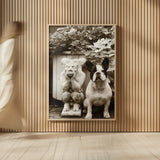 Friends by Jim Dratfield. shown as over sized large wall art. Available as an archival giclee rolled canvas, fine art paper, or poster print. SKU 25488h.