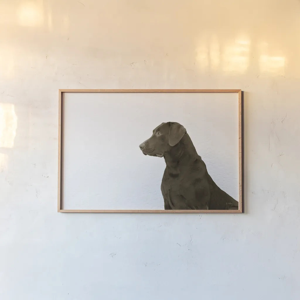 I See You Crop by Jim Dratfield. shown as a paper print in a natural frame. Available as a archival giclee rolled canvas, fine art paper, or poster print. SKU 25487i.