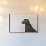 I See You Crop by Jim Dratfield. shown as a paper print in a natural frame. Available as a archival giclee rolled canvas, fine art paper, or poster print. SKU 25487i.