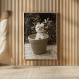 In the Garden by Jim Dratfield. shown as over sized large wall art. Available as an archival giclee rolled canvas, fine art paper, or poster print. SKU 25485h.