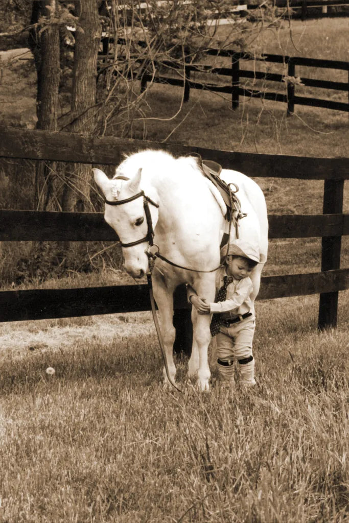Pony Boy by Jim Dratfield. SKU 16972h. Archival Giclee Fine art print for wall decor.