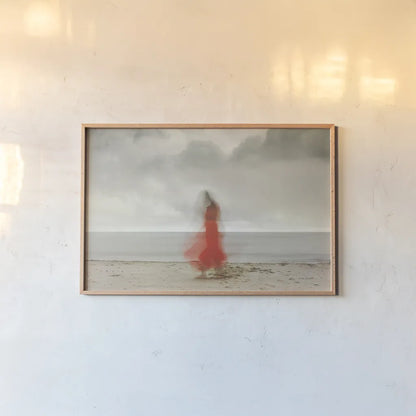 All a Blur by Jocelyn Elizabeth. shown as a paper print in a natural frame. Available as a archival giclee rolled canvas, fine art paper, or poster print. SKU 94037i.