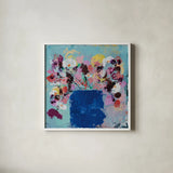Beauty by Jocelyn Elizabeth. Shown in a crisp white glass frame for a clean and minimalist style. Available as an archival giclee rolled canvas, fine art paper, or poster print. SKU 94106a.