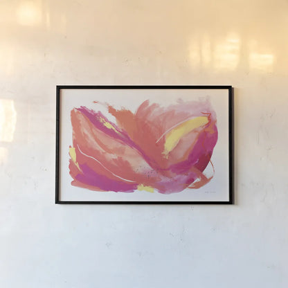 Celebration by Jocelyn Elizabeth. shown as a paper print in a black flame. Available as a archival giclee rolled canvas, fine art paper, or poster print. SKU 95422i.