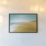 Coast Guard Beach by Jocelyn Elizabeth. shown as a paper print in a black flame. Available as a archival giclee rolled canvas, fine art paper, or poster print. SKU 94040i.