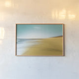 Coast Guard Beach by Jocelyn Elizabeth. shown as a paper print in a natural frame. Available as a archival giclee rolled canvas, fine art paper, or poster print. SKU 94040i.