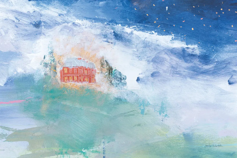 Distant Chateau Crop by Jocelyn Elizabeth. SKU 102100i. Archival Giclee Fine art print for wall decor.