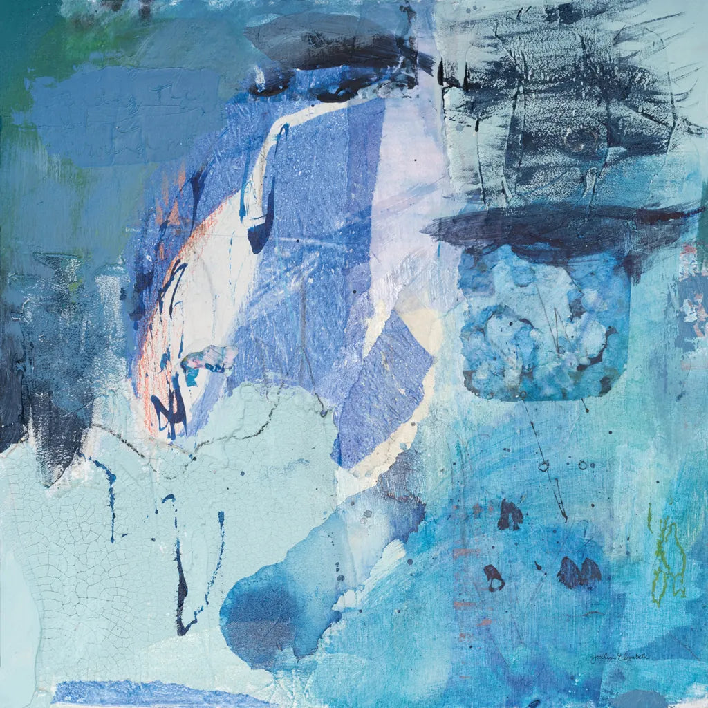 Dive Into the Ocean I by Jocelyn Elizabeth. SKU 100328a. Archival Giclee Fine art print for wall decor.