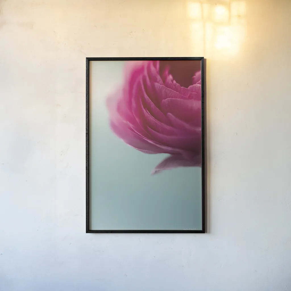 En Romance by Jocelyn Elizabeth. shown as a paper print in a black flame. Available as a archival giclee rolled canvas, fine art paper, or poster print. SKU 94032h.